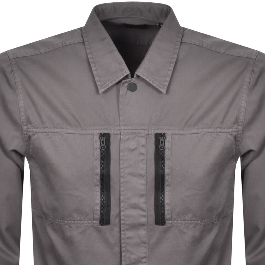 Alternative Image for ProductBOSS Lowy Overshirt Jacket Grey2
